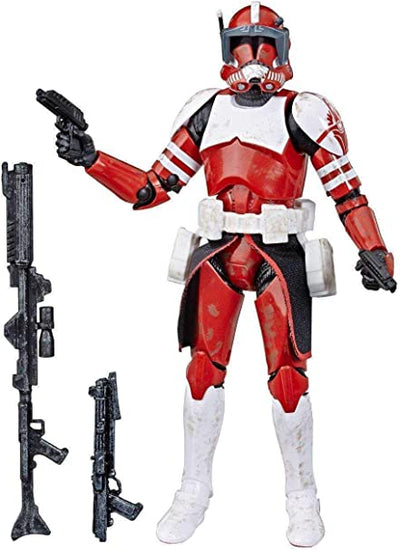 HASBO Star Wars: The Clone Wars Clone Commander Fox The Black Series Figure (2019)