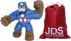 Heroes of Goo JIT Zu Captain America with JDS Carrying Bag