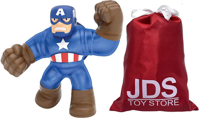 Heroes of Goo JIT Zu Captain America with JDS Carrying Bag