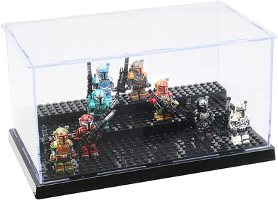 Acrylic Display Case for Minifigure Action Figures